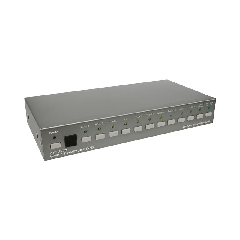 Cyp Hdmi Vga Component Composite Video S-Video To Hdmi Converter And Video Switcher (Csc-5300)