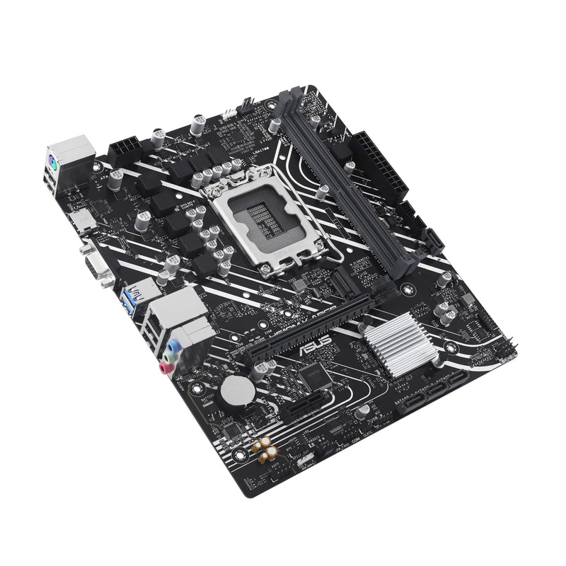 Intel® H610 (Lga 1700) Micro-Atx Motherboard; Ddr5; Pcie 4.0; M.2 Slot; Realtek 1 Gb Ethernet; Hdmitm Vga; Usb 3.2 Gen 1; Sata 6