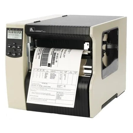 Zebra Tt Printer 220Xi4; 300Dpi; Euro Uk Cord; Swiss 721 Font; Serial; Parallel; Usb; Int 10 100; Bifold Media Door