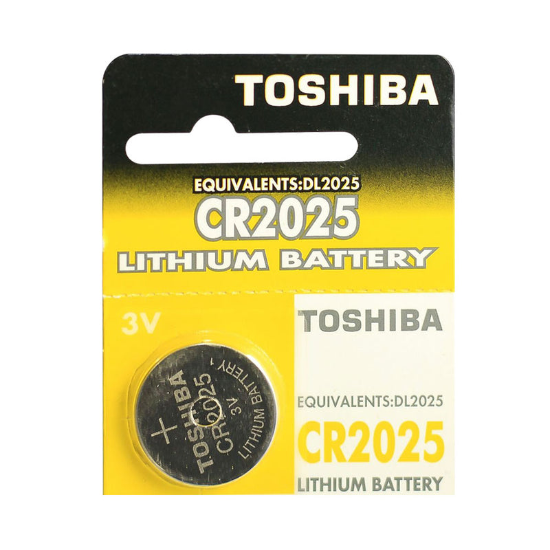 Toshiba Cr2025 3V Lithium Coin Cell Battery