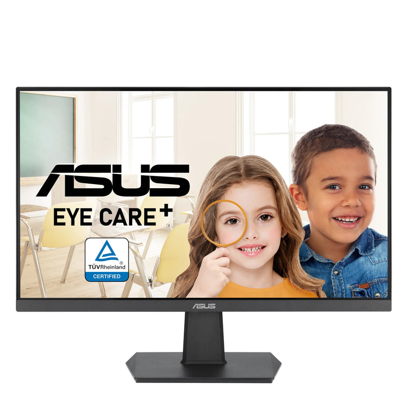 ASUS VA27EHF Eye Care Gaming Monitor – 27-inch; IPS; Full HD; Frameless; 100Hz; Adaptive-Sync; 1ms MPRT; HDMI; Low Blue Light; F