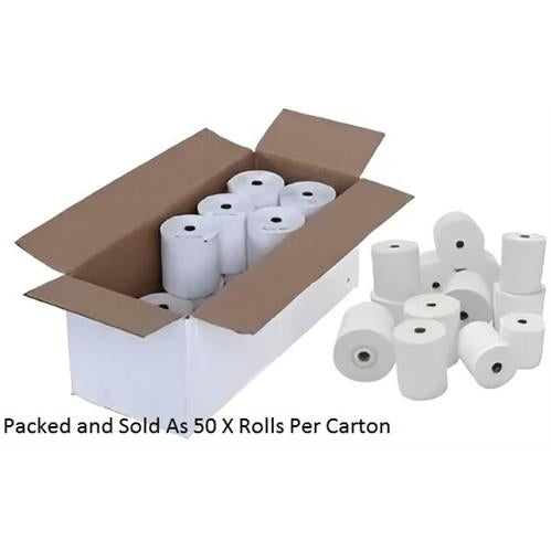 Postron Thermal 80mm X 80mm Paper Roll – Colour White