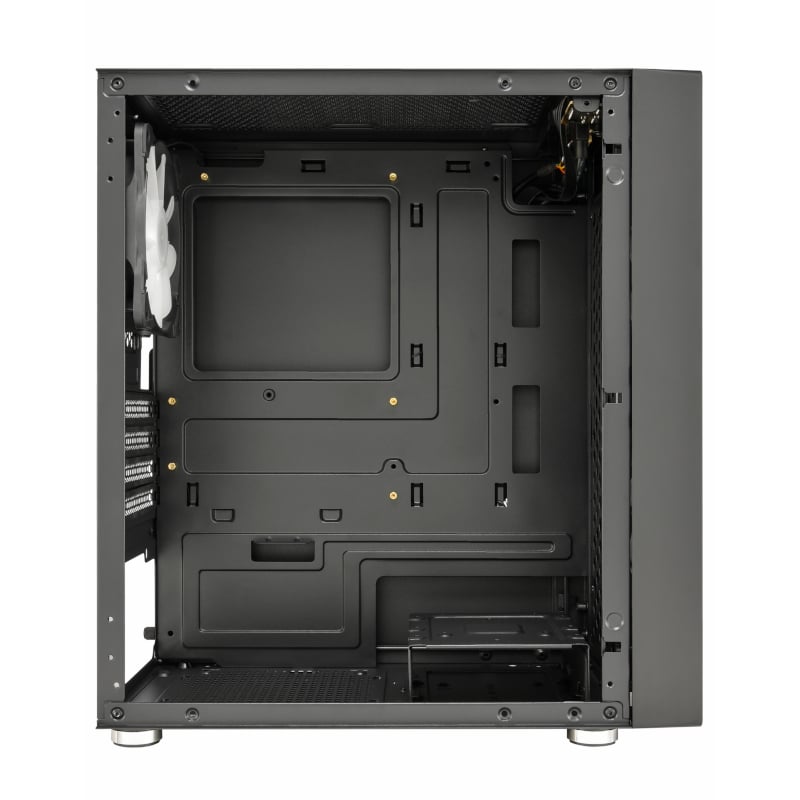 Fsp Cst130A Micro-Atx Gaming Chassis Tempered Glass Side Panel - Black