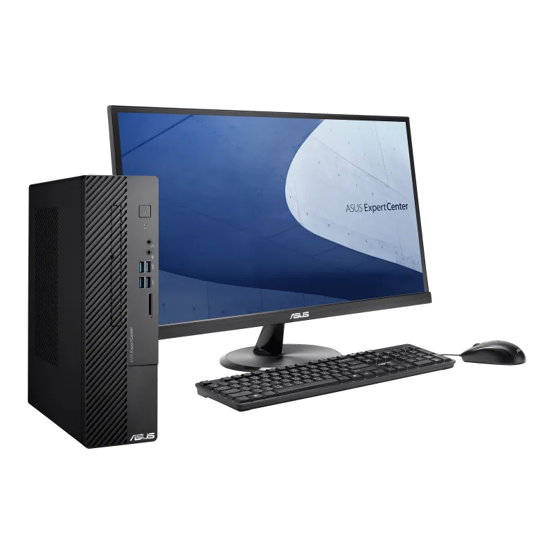 Asus Expertcenter Ess. D500Sc-I58512B1W Sff Desktop Black I5-11400F 8Gb Ddr4 512Gb Pcle Ssd G3 Gt730 2Gb Win11 Home