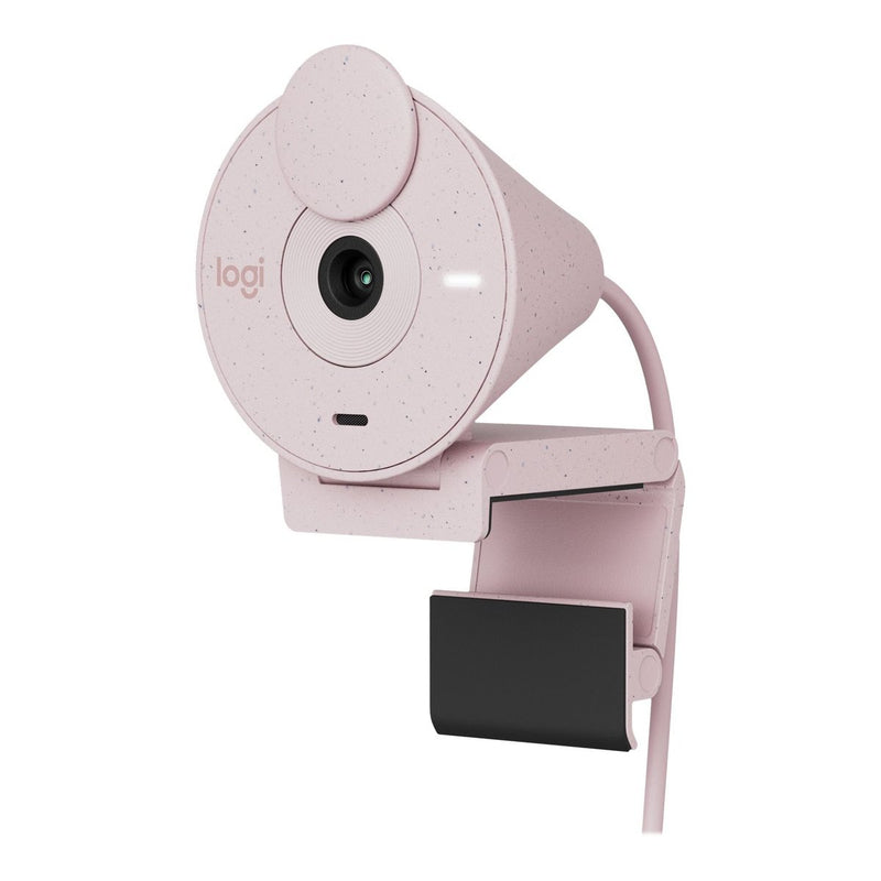 Logitech Brio 300 Full Hd 1080P Webcam Rose