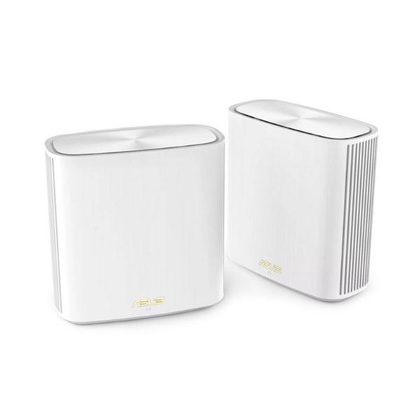 Asus Zenwifi Xd6(W-2Pk) Ax5400 Dual-Band Mesh Wifi 6 System 802.11Ax (2.4 Ghz) : Up To 574 Mbps 802.11Ax (5 Ghz) : Up To 4804 M