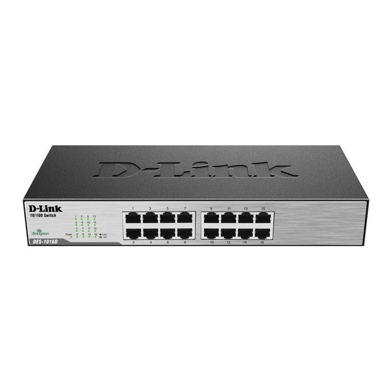 D-Link Consumer D-Link 16 Port 10 100 Unmanaged Switch