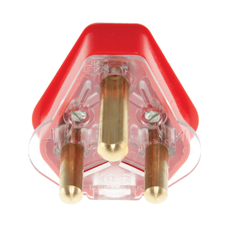 3 Prong Red Dedicated Plug