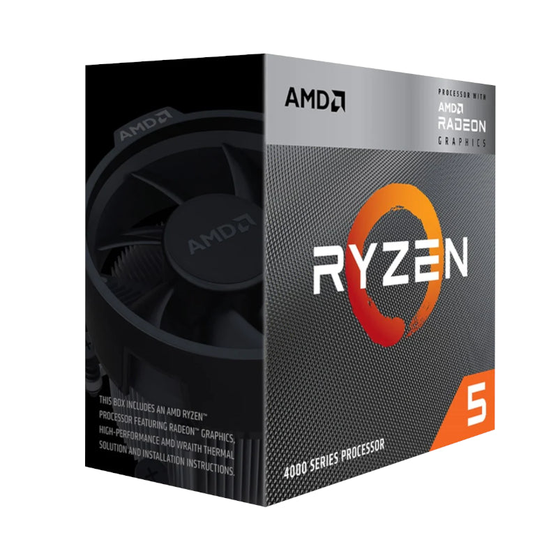 Amd Ryzen 5 4600G Hexa Core 3.70 Ghz Processor - 8Mb L3 Cache, 3Mb L2 Cache, Tsmc 7Nm Finfet, Socket Am4, 65W, 12 Threads, 3-Year Limited Warranty.