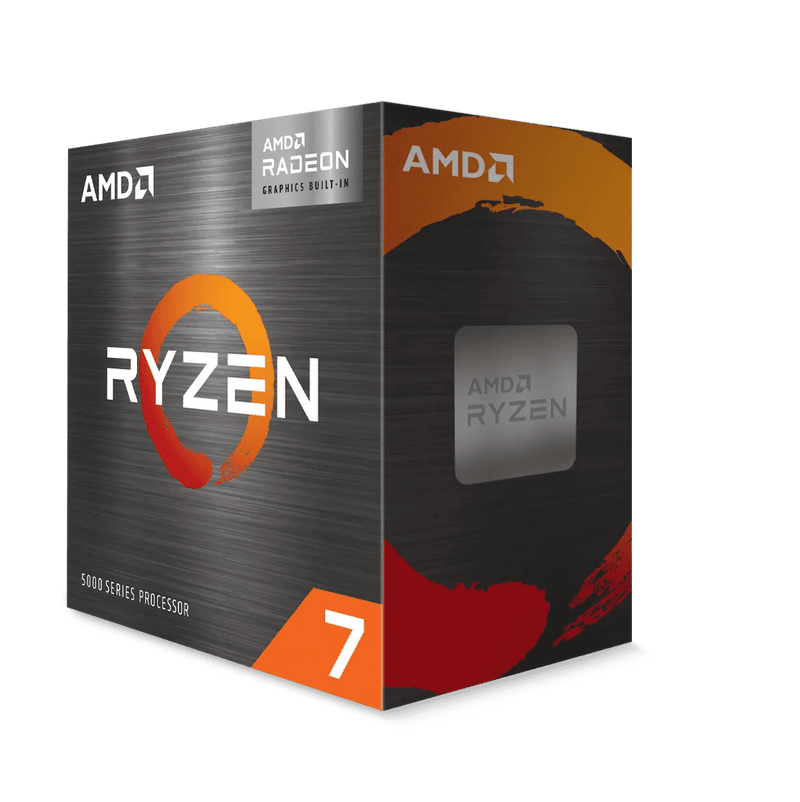 Amd Cpu Desktop Ryzen 7 8C 16T 5700G (4.6Ghz 20Mb 65W Am4) Box With Wraith Stealth Cooler And Radeon Graphics