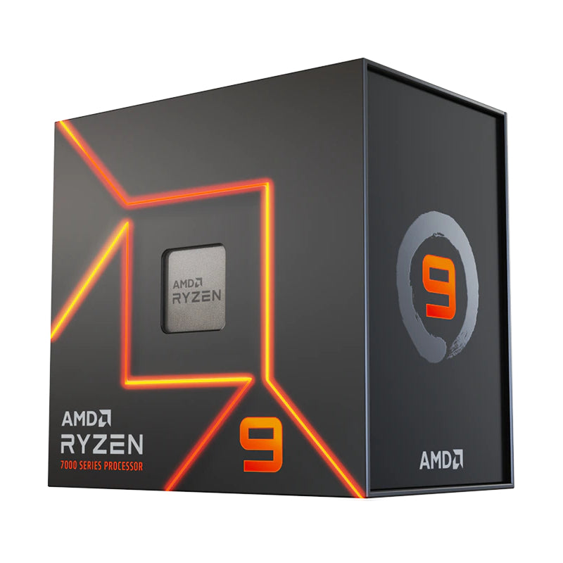 Amd Ryzen 9 7900 5Nm Skt Am5 Cpu; 12 Core 24 Thread; Base Clock 3.7Ghz;64 Mb Cache; Radeon Graphics; Wraith Prism Cooler