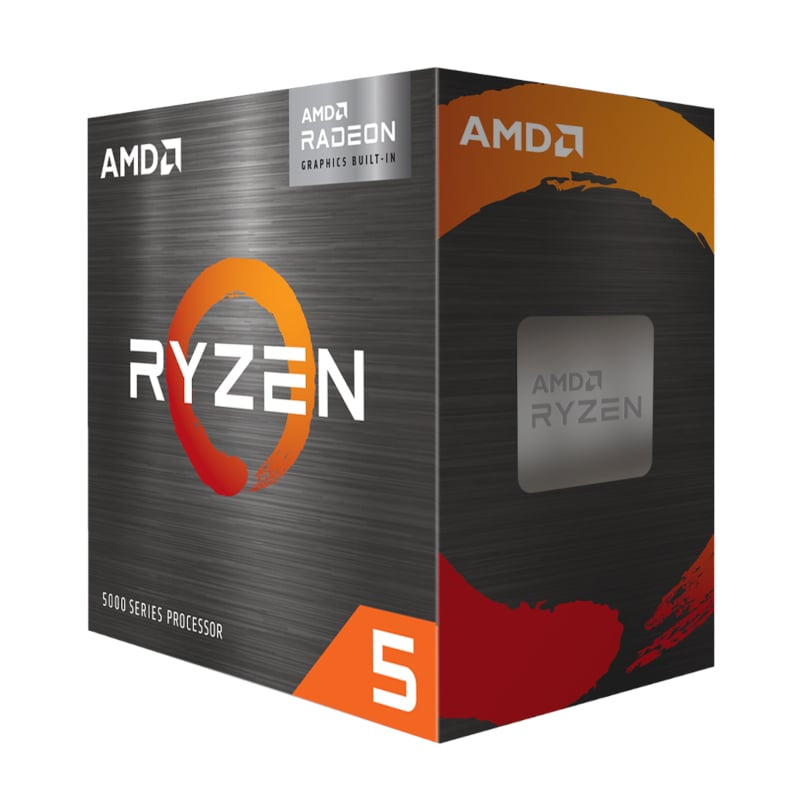 AMD Ryzen™ 5 5600 G-Series Desktop Processor with Radeon™ Graphics (4.6GHz; 19MB; 65W; AM4)