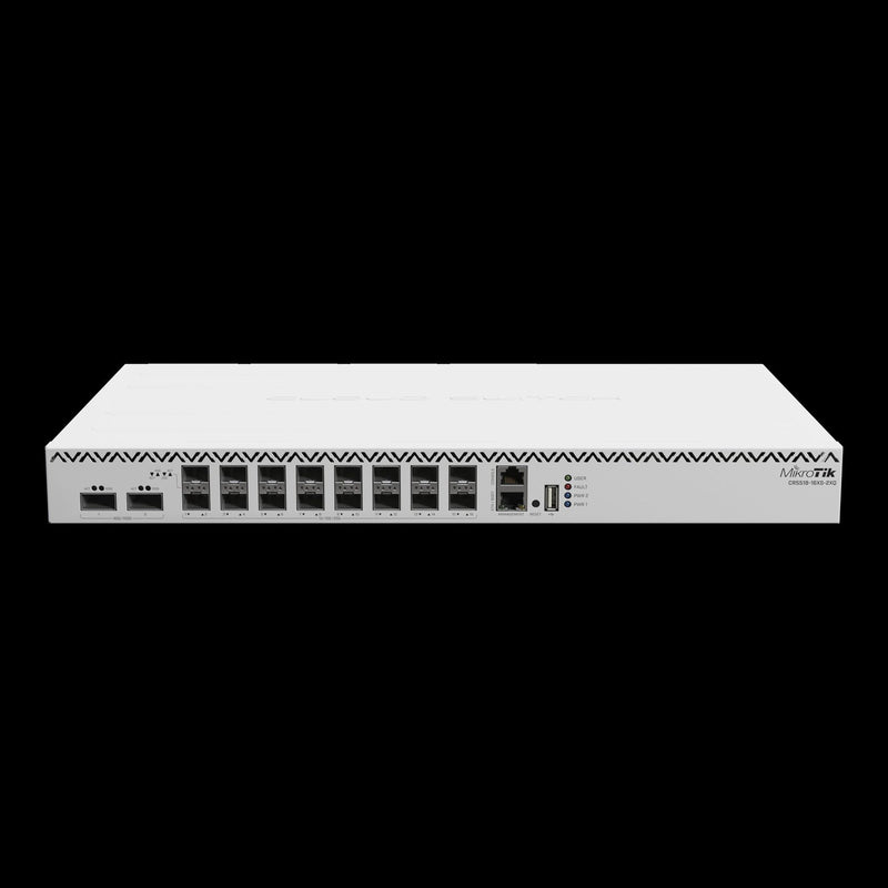 Mikrotik - Cloud Router Switch 518-16Xs-2Xq-Rm, 2X100 Gigabit Qsfp28, 16X 25 Gigabit Sfp28