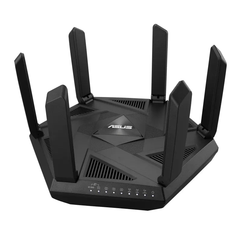 Asus Axe7800 Tri-Band Wifi 6E (802.11Ax) Router; New 6Ghz Band; Aiprotection Pro And Instant Guard Sharable Secure Vpn; 2.5G Por