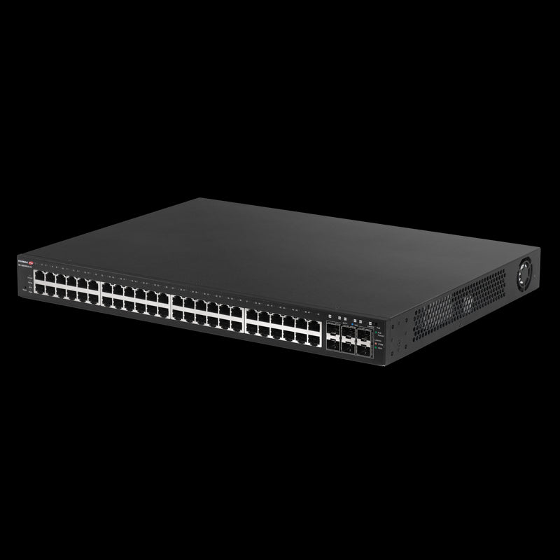 Edimax 54 Port, Web Smart, 48 Gigabit Poe+ Long Range Switch With 6 Sfp+ Ports