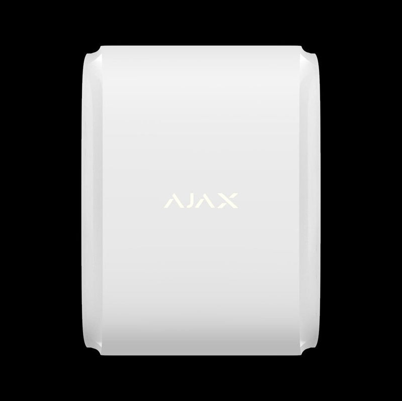 Ajax - Dualcurtain White Outdoor Bi-Directional Motion Sensor