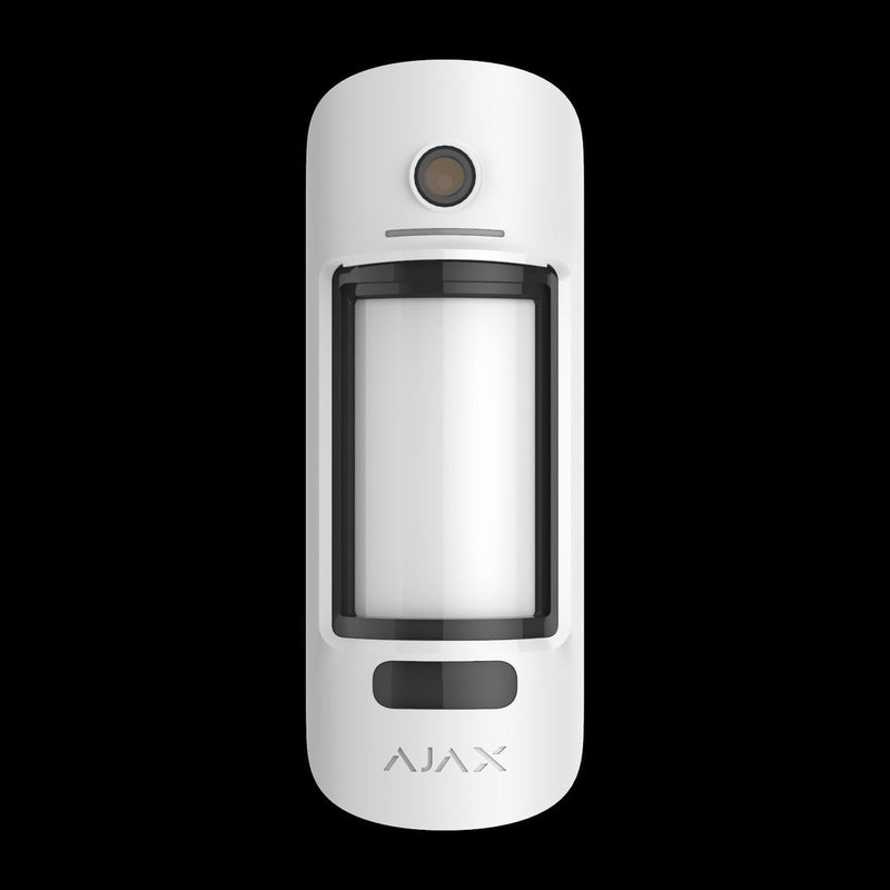 Ajax - Motioncam Jeweller - White Wireless Outdoor Motion Detector With Photo Verification