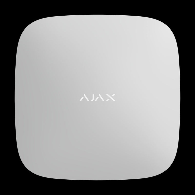 Ajax - Hub 2 White, 4G With Control Panel, Photo Verification, 2X Sim And Ethernet Port