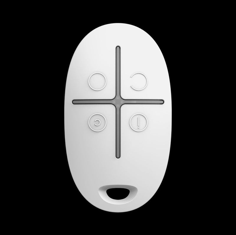 Ajax - Spacecontrol Wireless White Fob Remote