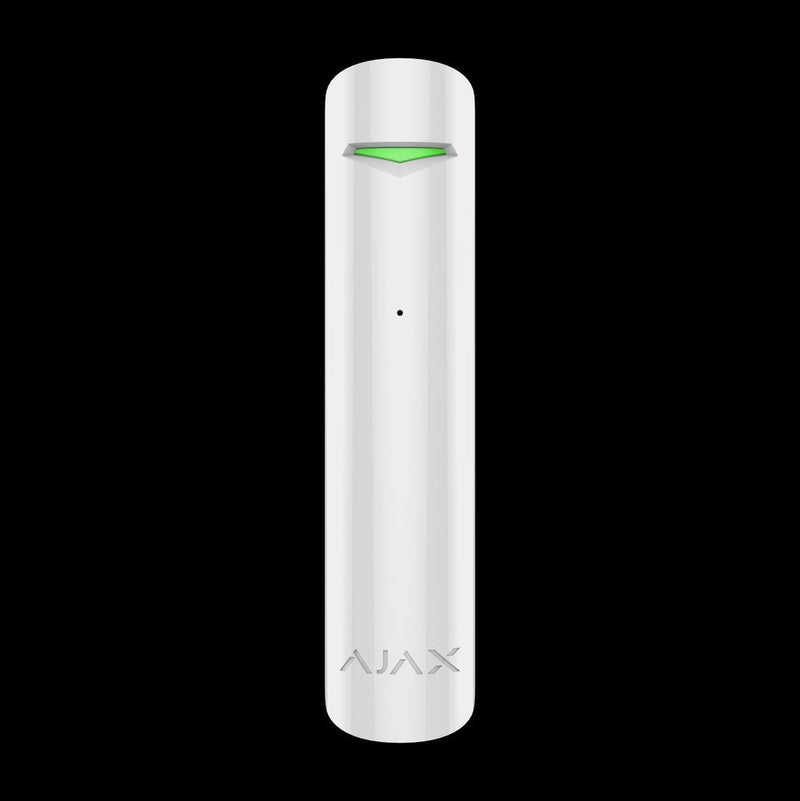 Ajax - Glassprotect Jeweller - White Wireless Indoor Glass Break Detector