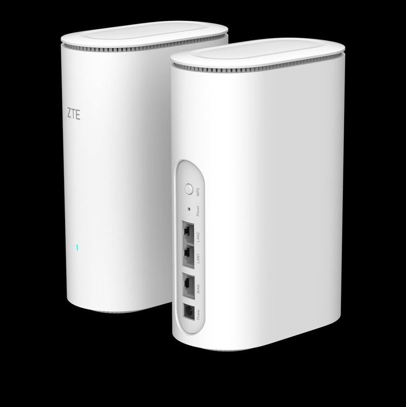 Zte - 3000Mbps, Wi-Fi 6 Router, Integrated Antennas(no Sim slot)