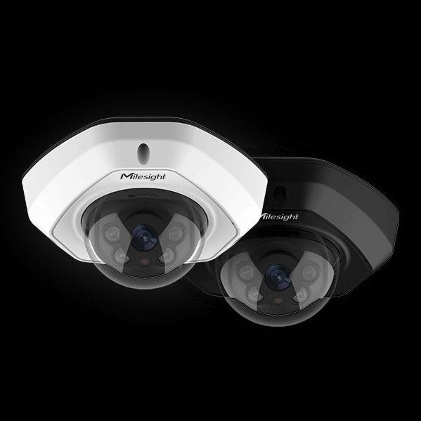 Milesight 2Mp, Ai Vandal-Proof Dome Network Camera - Ik10-Rated Metal Housing, Intelligent Analytics