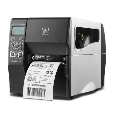 Zebra Zt-230 203dpi D/t Or T/t Printer W/lcd; Rugged All Metal Case W/usb & Serial