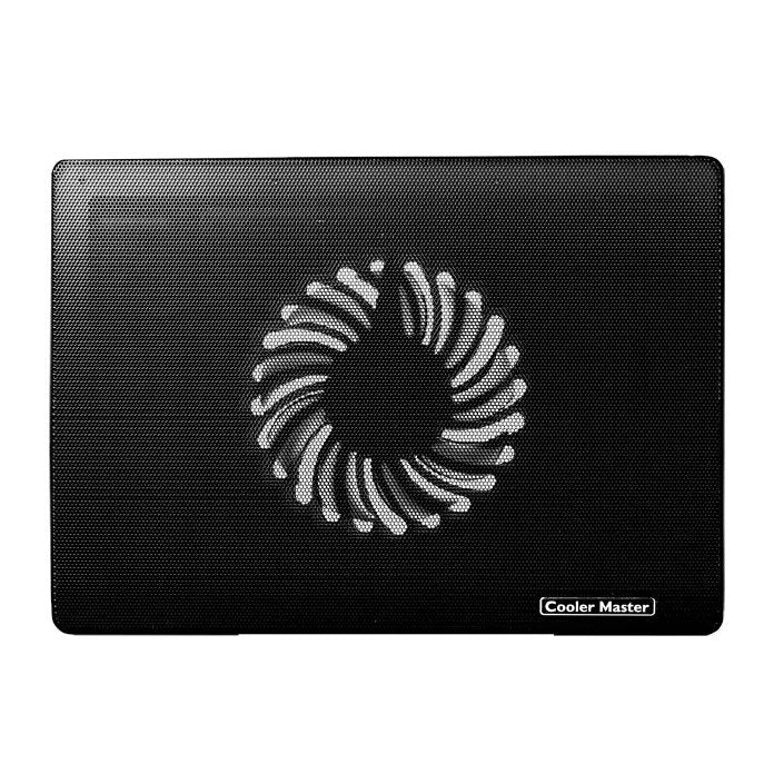 Cooler Master Notepal I100 15'' Notebook Cooling Stand Ultra Slim 1 X Silent 140Mm Fan Ergonomic Design.