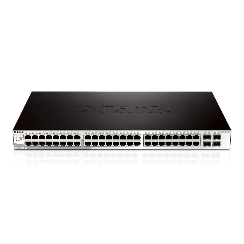 D-Link Consumer D-Link 48-Port 10 100 1000Mbps With 4 Combo Sfp Smart Switch.