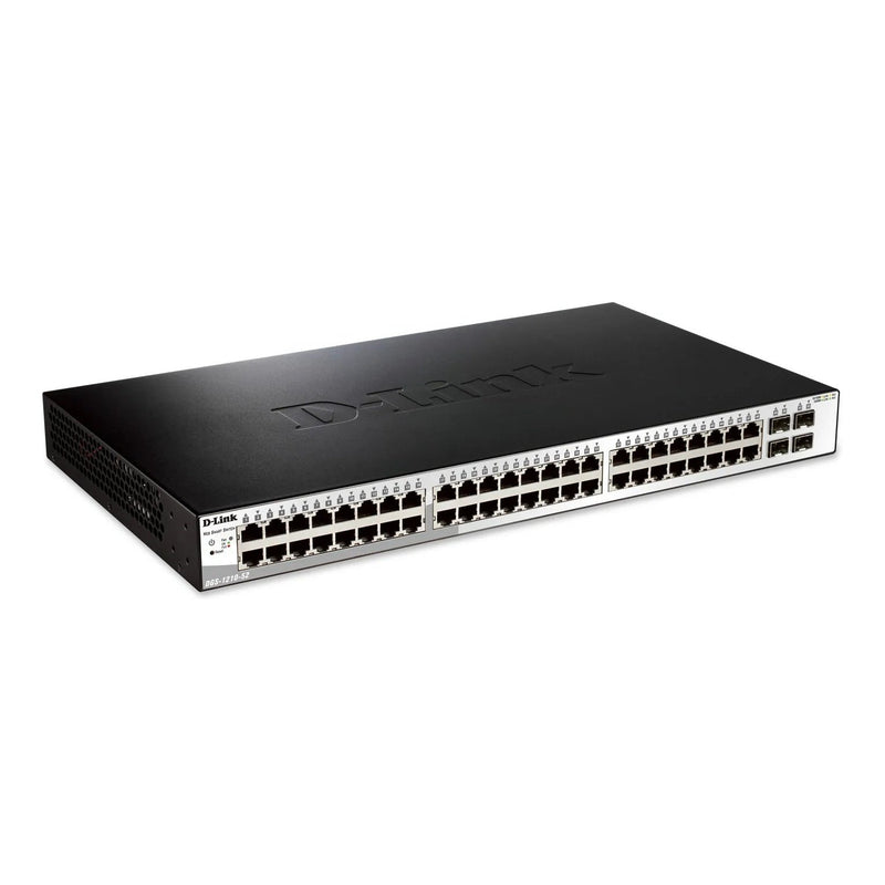 D-Link Consumer D-Link 48-Port 10 100 1000Mbps With 4 Combo Sfp Smart Switch.