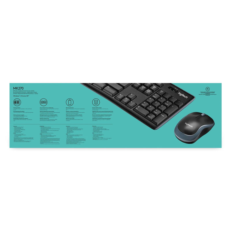 Logitech® Wireless Combo Mk270 - N A - Us Int'L - 2.4Ghz - N A - Intnl