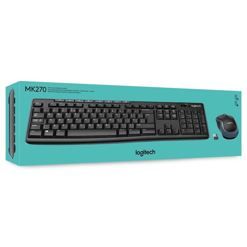 Logitech® Wireless Combo Mk270 - N A - Us Int'L - 2.4Ghz - N A - Intnl