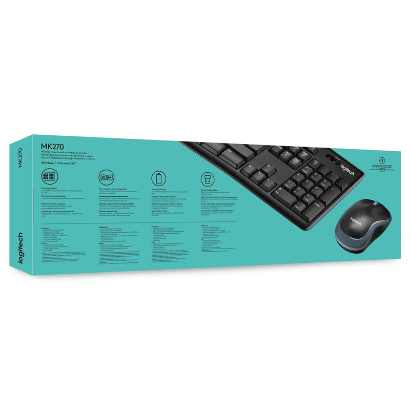 Logitech® Wireless Combo Mk270 - N A - Us Int'L - 2.4Ghz - N A - Intnl