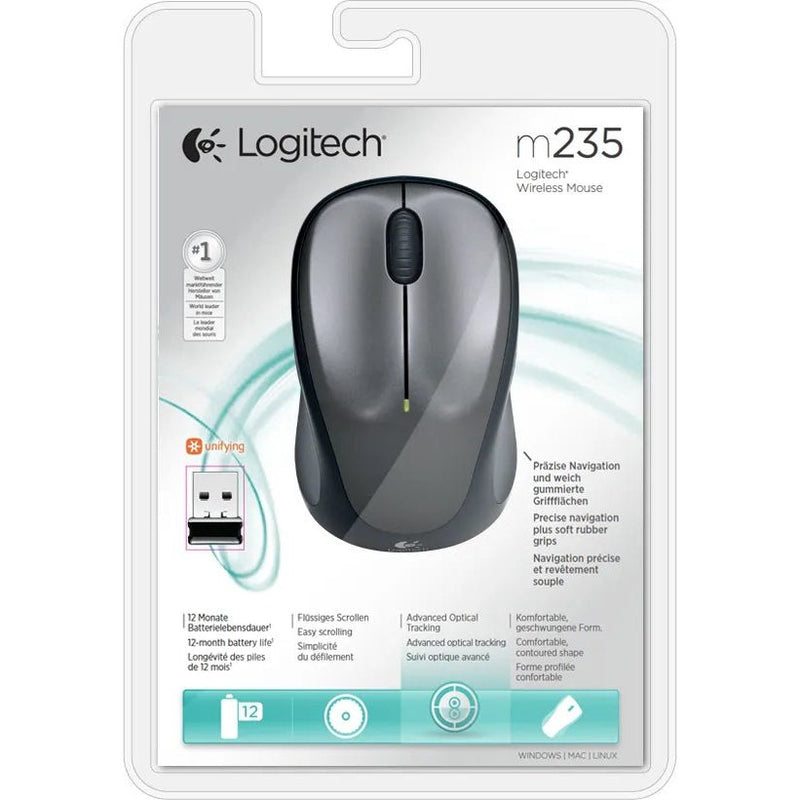 Logitech M235 Wireless USB Optical Mouse