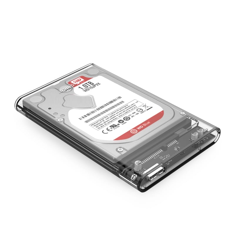 Orico 2.5" Usb3.0 Transparent Hdd Enclosure