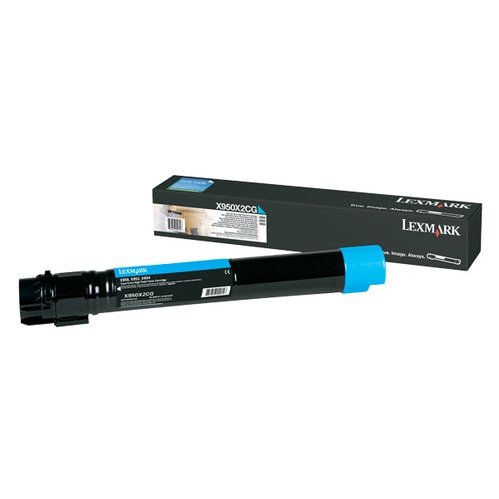 Toner Cartridges Lexmark Xs955 Cyan Extra High Yield Print Cartridge