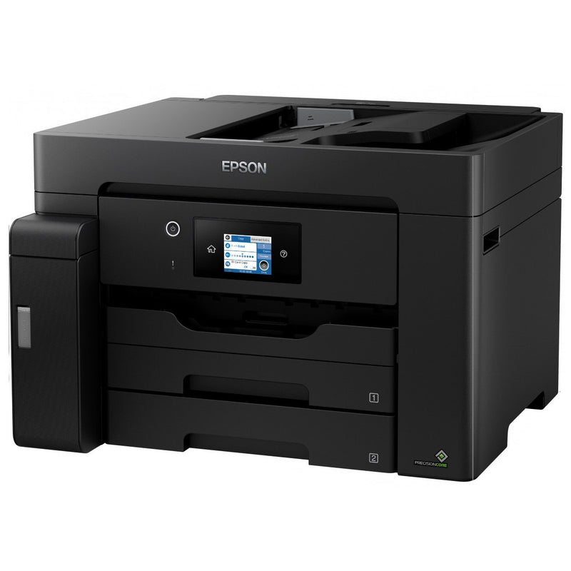 Epson 34Ppm Mono A3 Print Scan Copy Fax Usb Usbhost Wi-Fi Wi-Fidirect Ethernet Autoduplexprint&Scan Adf Small Ink In Box