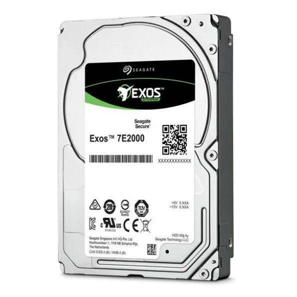 Seagate Exos 7E2000 1Tb 512E Sata 2.5'' Drive 6Gb S Interface Rpm7200 128Mb Cache