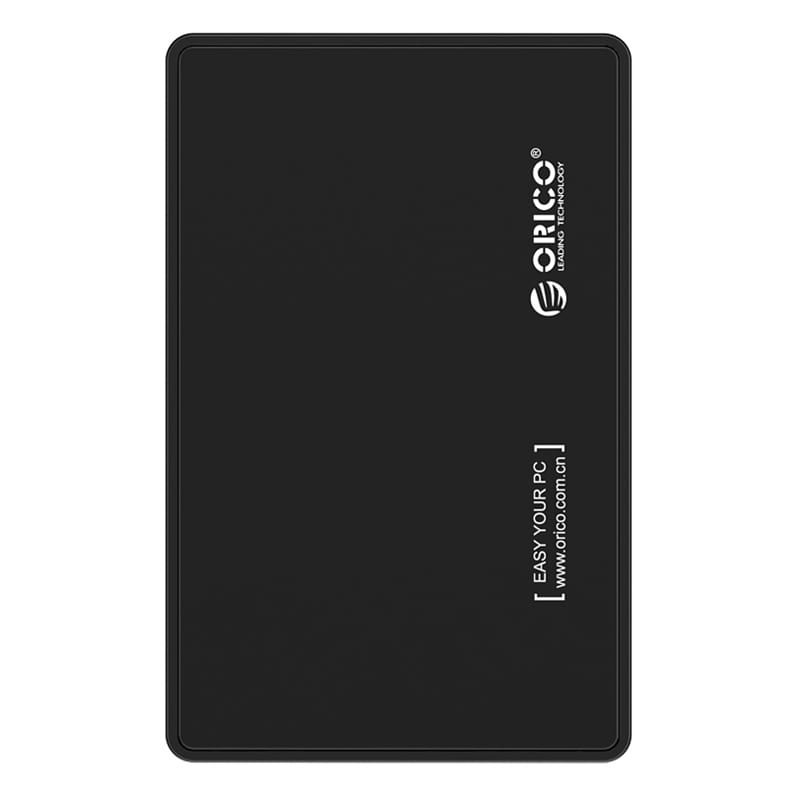 Orico 2.5" Usb2.0 External Hdd Enclosure - Black