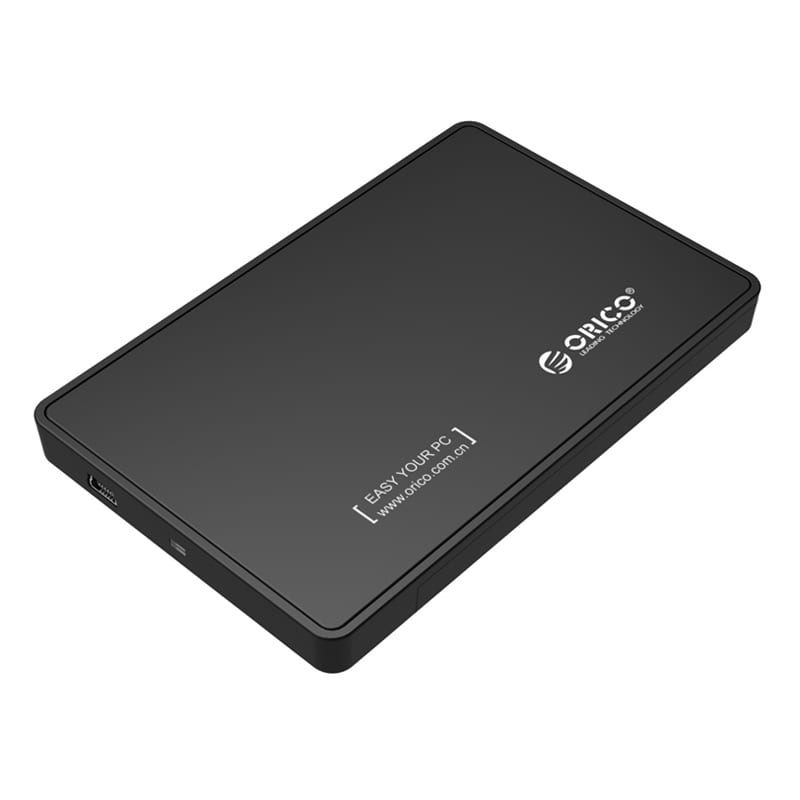 Orico 2.5" Usb2.0 External Hdd Enclosure - Black