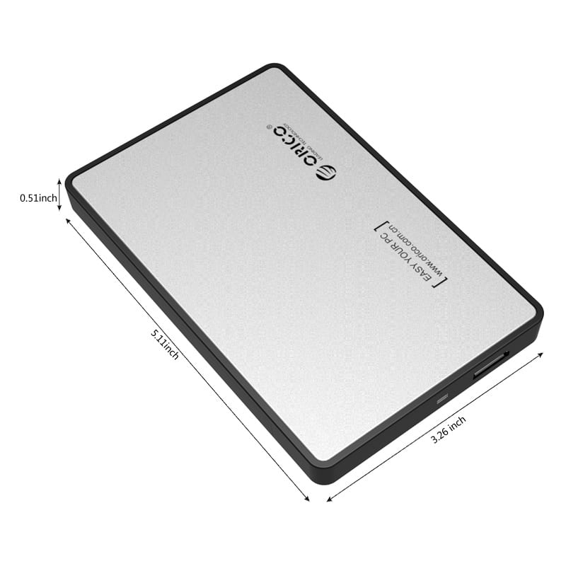 Orico 2.5 inch USB 3.0 Hard Drive Enclosure