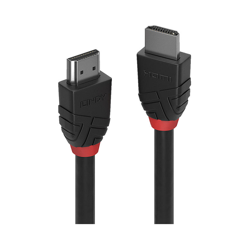 Lindy Hdmi 2.0 M-M Cable - Black Line - 1M