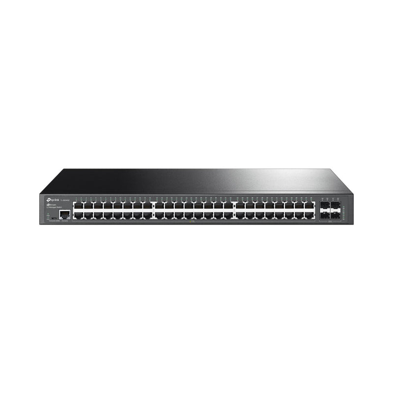 Tp-Link Jetstream Tl-Sg3452 48-Port Gigabit L2 Managed Switch With 4 Sfp Slots