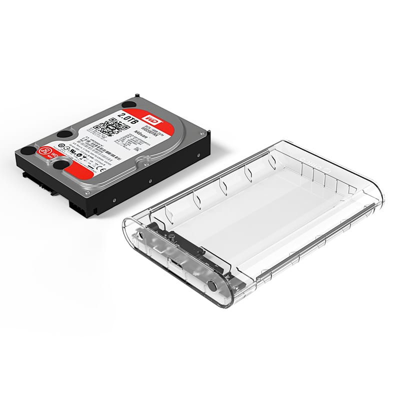 Orico 3.5" Usb3.0 External Hdd Enclosure Transparent