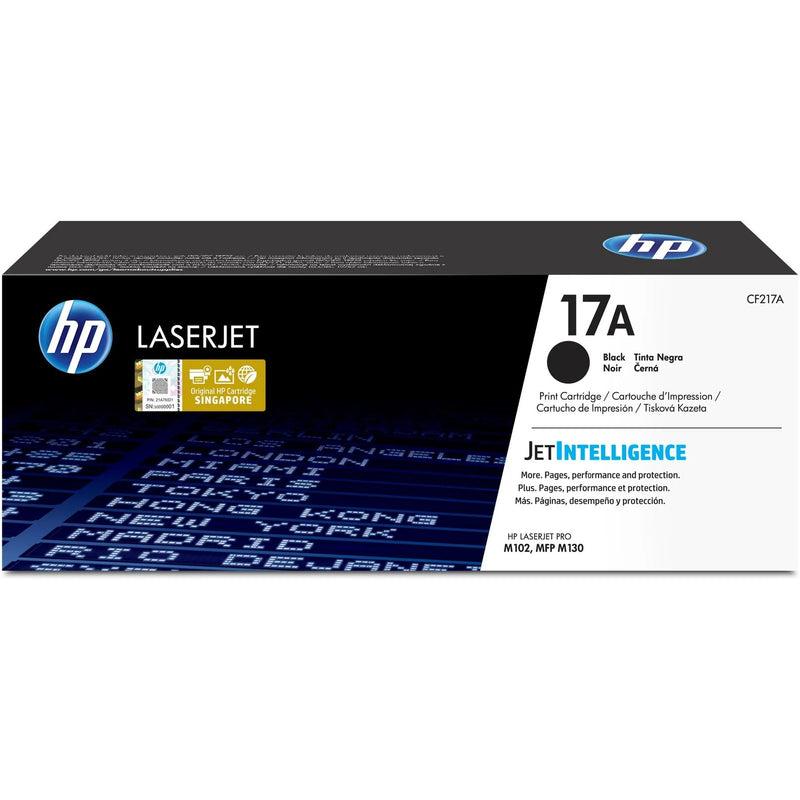 Hp Consumables Hp 17A Black Original Laserjet Toner Cartridge 1 600 Pages. (Hp Laserjet Pro M102 Printer Hp Laserjet Pro Mfp M130). .