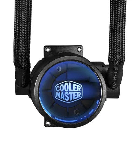 Cooler Master Masterliquid Pro 140 Pre-Filled Liquid Based Cpu Cooler  140Mm Radiator  1X 140Mm Masterfan Air Balance Fan.