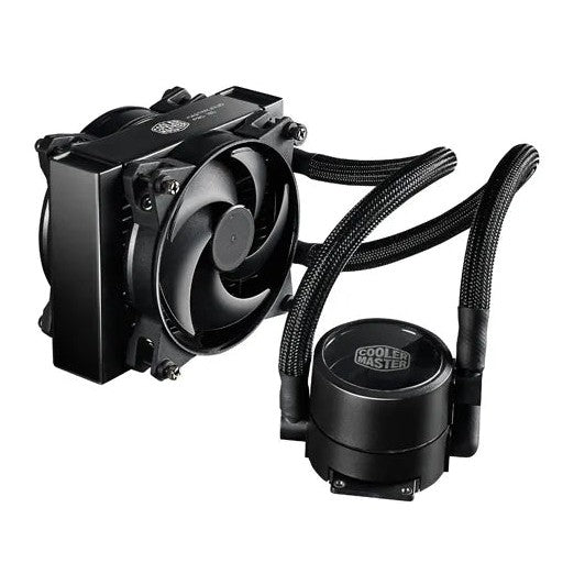 Cooler Master Masterliquid Pro 140 Pre-Filled Liquid Based Cpu Cooler  140Mm Radiator  1X 140Mm Masterfan Air Balance Fan.