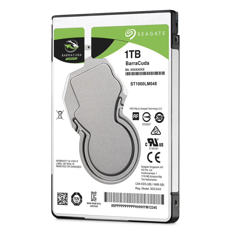 Seagate Barracuda 1Tb 2.5'' Notebook Drive Sata 6Gb S Rpm 5400 128Mb Cache