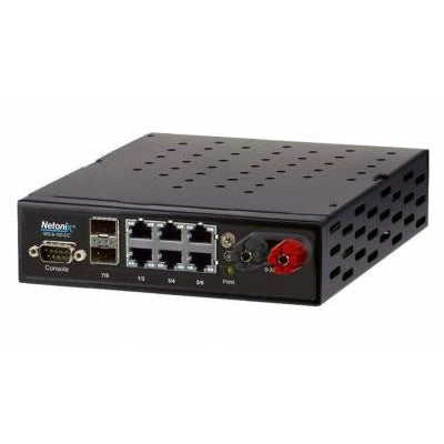 Netonix 6 Port Managed 150W Passive Dc Poe Switch + 2 Sfp Uplink Ports