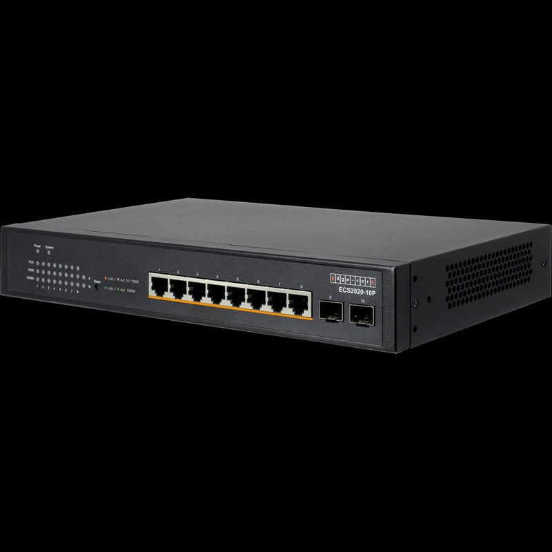 Edge-Core 10 Port Gb Websmart Poe Switch